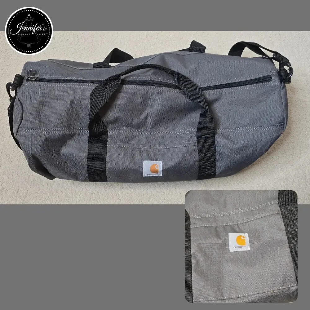 Carhartt Trade Series Gray Medium 2-in-1 Packable Duffle with Utility Pouch